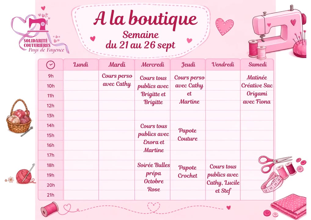 Solidarité Couturières Pays de Fayence